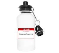 Newtee Bonjour Je M'appelle Inigo Montoya Bouteille D'eau En Acier Inoxydable Flacon Écologique Réutilisable Blanc Stainless Steel Water Bottle White Reusable Eco Flask