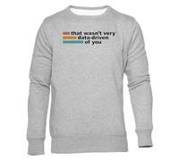 Newtee Ce N'était Pas Très Réfléchi De Votre Part Sweat Gris Unisexe Ras du Cou Unisex Grey Sweatshirt Crewneck
