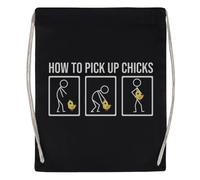 Newtee Comment Draguer Les Filles Sac De Sport Noir Sac De Sport Réutilisable En Coton Avec Cordon De Serrage Black Gym Bag Cotton Reusable Drawstring Sport Bag