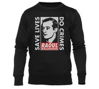Newtee Derrière Les Récits des Bâtards Sweat Noir Unisexe À Col Rond Unisex Black Sweatshirt Crewneck