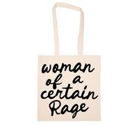 Newtee Femme D'une Certaine Rage Totebag Beige Sac En Coton Réutilisable Écologique Beige Totebag Eco Friendly Reusable Cotton Bag