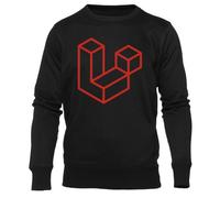 Newtee Framework Laravel Sweat Noir Unisexe À Col Rond Unisex Black Sweatshirt Crewneck