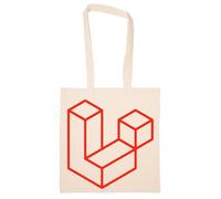 Newtee Framework Laravel Totebag Beige Sac En Coton Réutilisable Écologique Beige Totebag Eco Friendly Reusable Cotton Bag