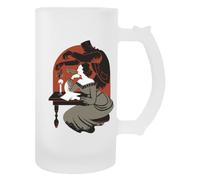 Newtee Frankenstein De Mary Shelley Tasse Transparente En Verre À Bière Avec Poignée Beer Glass Transparent Mug With Handle