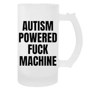 Newtee Machine À Baiser Alimentée Par L'autisme Adulte Tasse Transparente En Verre À Bière Avec Poignée Beer Glass Transparent Mug With Handle