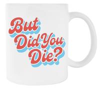 Newtee Mais Es-Tu Mort Tasse En Céramique Blanche Pour Tasse À Café Pour Le Thé White Ceramic Mug For Coffee Cup For Tea