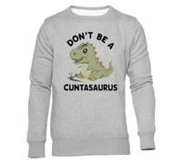 Newtee Ne Sois Pas Un Connard Sweat Gris Unisexe Ras du Cou Unisex Grey Sweatshirt Crewneck