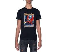 Newtee Rhapsody - Symphonie des Terres Enchantées T-Shirt À Manches Courtes À Col Rond Noir pour Hommes