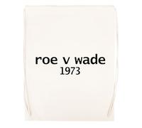 Newtee Roe V Wade 1973 Sac De Sport Beige Sac De Sport Réutilisable En Coton Avec Cordon De Serrage Beige Gym Bag Cotton Reusable Drawstring Sport Bag