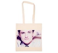 Newtee Sifflet De Josh Hutcherson Totebag Beige Sac En Coton Réutilisable Écologique Beige Totebag Eco Friendly Reusable Cotton Bag