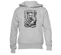 Newtee Terrifier Movie Horror Art The Clown Sweat À Capuche Gris Unisexe Homme Femme