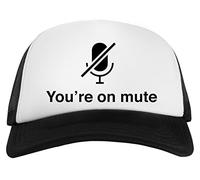 Newtee Youre on Mute - Dark Casquette Unisexe Flexible Baseball Snapback pour Femmes Hommes