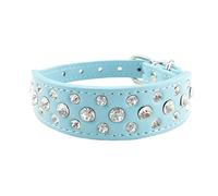 Newtensina Collier de Chiots Bling Collar Animaux de Compagnie Collier de Chien Mignon avec Diamante pour Les Filles
