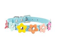 Newtensina Élégant Collier de Chien Fille de Collier de Chien Mignon Colliers de Chiot Fleur pour Petits Chiens avec Fleur