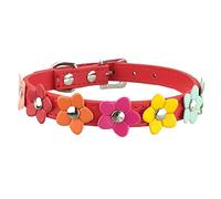 Newtensina Élégant Collier de Chien Fille de Collier de Chien Mignon Colliers de Chiot Fleur pour Petits Chiens avec Fleur