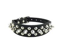 Newtensina Élégant Collier de Chien Punk Collier de Chien Clouté Collier de Chien pour Chiens