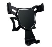 NewTH Support de téléphone portable pour Audi Q2 SQ2 (2016-2023), grille d'aération de voiture, rotatif à 360 °, en alliage d'aluminium, support de téléphone portable Gravity Auto Lock