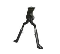 Bequille velo double centrale newton 24-28 reglable alu noir (sans contre-plaque)