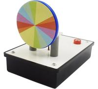 Newton - disque de couleur à sept couleurs, modèle de démonstration du principe de synthèse de la lumière, instrument d'enseignement de la physique optique, appareil