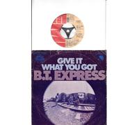 NEWTON-JOHN, Olivia - GIVE IT WHAT YOU GOT / HAAINESS / B. T. EXPRESS / 1975 Bildhülle / EMI # 1C 006-96 889 / Deutsche Pressung / 7" Vinyl Single Schallplatte
