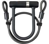Newton Pro Mini Antivol U Avec Câble De 100 Cm,Cadenas Pour Vélo Et Trottinette,Vélo Électrique,Extra Robuste,Sécurité 15 Sur 15,100 Cmx17 Mm