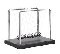 Newtons Balles d'équilibre pour la Science et la Physique, Gadget de décoration de Bureau, Jouet cinétique pour la Maison et Le Bureau (7 Perles)