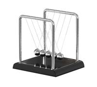 Newtons Boule pendule Perpétuum Ornements Classique Pendule à billes Bureau Bureau Newton Pendule Artisanat créatif (Noir)