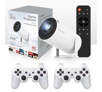 Newtopend Cinemaster Pro 4K Projecteur intelligent M300 Max, Lunoosh LCD pour jeux et jeux rétro P30 Max