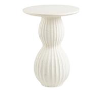 NEWTOWN - Table d'appoint argile crème D40 Beige