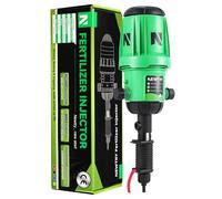NEWTRY Pompe doseuse Injecteur d'engrais goutte à goutte, réglable de 0,4 à 4%, doseur de liquide 3/4" NPT pour jardin, irrigation et système hydroponique, ferme
