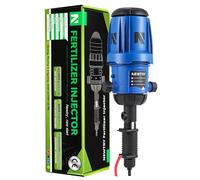 NEWTRY Pompe doseuse Injecteur d'engrais goutte à goutte, réglable de 1 à 10%, doseur de liquide NPT 3/4" NPT pour jardin, irrigation et système hydroponique, ferme