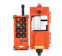 NEWTRY Télécommande de grue sans fil 24V, émetteur-récepteur de haute qualité pour palan industriel, pont roulant F21-E1B (émetteur +récepteur DC&AC 24V)