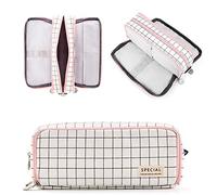 NEWUPZSI Trousse Scolaire à Crayons Grande Capacité avec 3 Compartiments Cadeau Noël ado garçon Fille Pencil Case Trousses pour Filles et Adolescents Enfants, étudiants, Adultes, école, Bureau