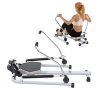 newuzis Rameur d'appartement, Rameur magnétique Pliable Cardio Complet | Rameur compact pour petits espaces, Rameur magnétique, Équipement de cardio pour la maison