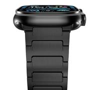 NewWays | Bracelet de montre en titane 49 mm, 46 mm, 45 mm, 44 mm compatible avec Apple Watch, bracelet de remplacement en titane métal de grade 2 pour iWatch Ultra 3 2 1 série 11/10/9/8/7/6/5/4/3/2/1
