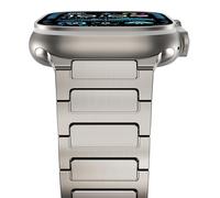 NewWays Bracelet en titane de 49 mm, 46 mm, 45 mm, 44 mm compatible avec Apple Watch, bracelet en titane de grade 2 pour iWatch Ultra 3 2 1 Series 11/10/9/8/7/6/5/4/3/2/1/SE