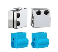 Newwish Bloc chauffant Vyper en aluminium avec chaussettes en silicone pour imprimante 3D Vyper/Kobra Max/Kobra Plus/Sidewinder X1 X2/Genius Pro pour imprimante 3D Volcano V5 Print J-Head Hotend (2