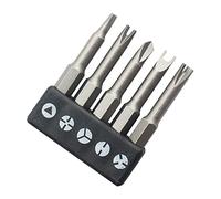 Newwyt Ensemble de tournevis spéciale 5 pièces 50 mm U Triangle Type Y Croix Internationale Trois Points Outil de forage Acier Alliage Chrome-vanadium
