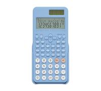 NEWYES Calculatrice scientifique pour étudiants, calculatrice de mathématiques à 2 lignes avec couvercle anti-poussière, fournitures scolaires pour les adultes
