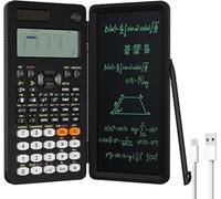 NEWYES Calculatrice Scientifique Rechargeable, avec Tablette d'écriture et Stylo, 552 Fonctions pour étudiants et Professionnels en mathématiques, Physique et ingénierie