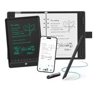 NEWYES Syncpen 3.0 Set - Stylo Numérique & Bloc-Notes Numérique & Tablette Note Manuscrite, Transfert Bluetooth & OCR pour Notes de Cours et Comptes Rendus