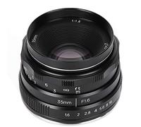 NEWYI 35MM F1.6 FX Mount Objectif à Grande Ouverture pour Boîtier D'appareil Photo Fuji X