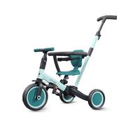 Newyoo Tricycles pour 1-3 ans, vélo pour petit enfant pour garçons et filles, tricycle pour petit enfant avec poignée pour parents, tricycle avec dossier et ceinture de sécurité, TR008 (Vert)