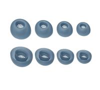 Newyuan 4 paires d'embouts en silicone avec filtre pour écouteurs JBL Live Beam 3 Live Buds 3 (bleu)
