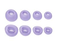 Newyuan 4 paires d'embouts en silicone avec filtre pour écouteurs JBL Live Beam 3 Live Buds 3 (violet)