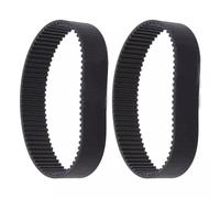 Newyuan HTD 225-3M-17 75 Lot de 2 courroies haute résistance compatibles avec Bosch PBS75A-GBS75A-GBS75AE, Silvercrest, Parkside Pebs 900