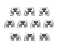 Newyuan Lot de 10 manchons de guidage en aluminium pour tête de débroussailleuse Stihl 25-2, Red Max, ECHO, Komatsu