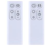 Newyuan Lot de 2 télécommandes de rechange, compatibles avec Dyson Cool Fan AM07 AM06 AM08 (uniquement)