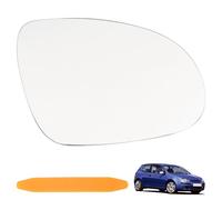 NewZC Voiture Miroir Rétroviseur Droit pour VW Golf MK5 2004-2009/VW Pas sat 2007-2011/Mago tan 2006-2011/Sagi tar 2006-2011/Lavi da 2008-2012 - Côté Passager Glace Rétroviseur Extérieur Remplacement