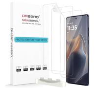 NEWZEROL 3 Pièce Protection écran pour Motorola Edge 60 Fusion 5G, [Haute résolution] [Couverture Maximale] [Pas de Bulles] Protection d'écran Souple 3D en TPU